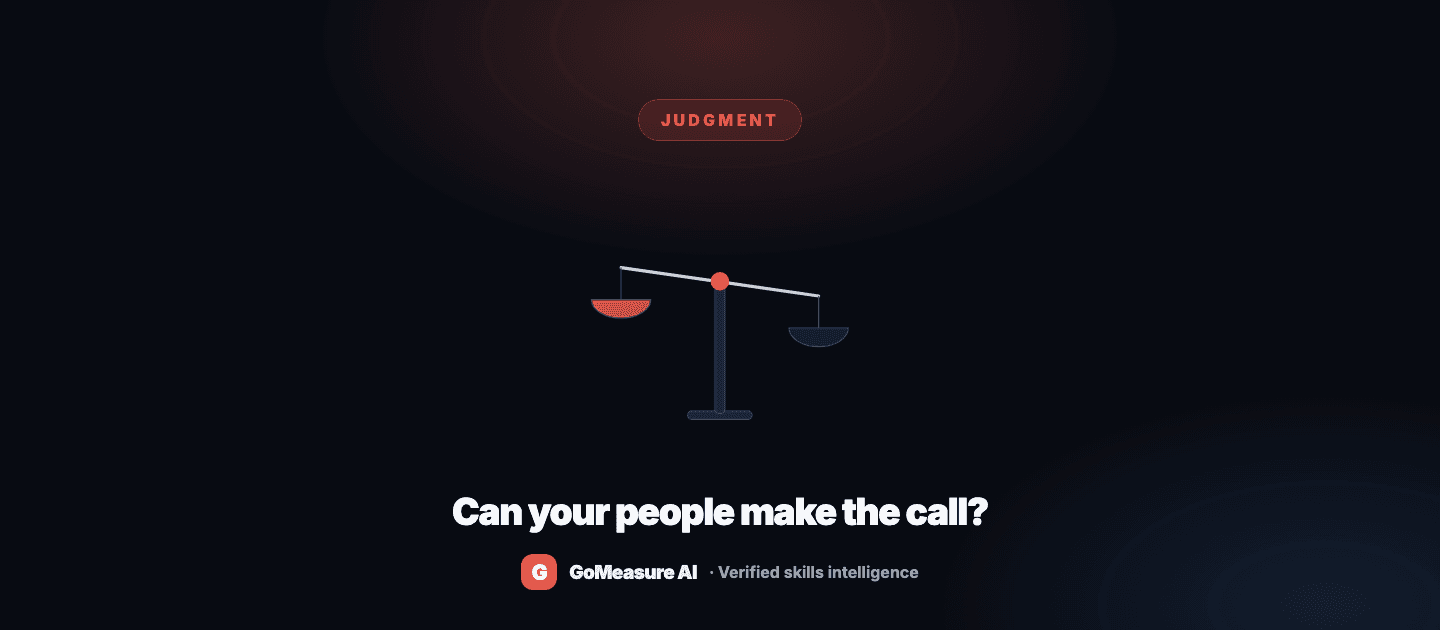 AI can draft the answer. Can your people make the call?